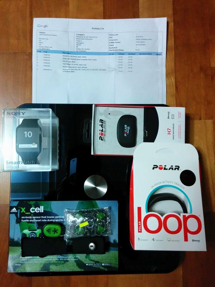 Walkholic 대회 상품 사진